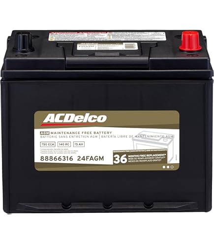 Amazon.com: ACDelco Silver 34SAGM (88866326) 24 Month Warranty AGM